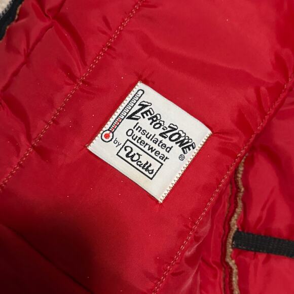 Vintage Walls Zero Zone Insulated Vest Size Medium Distressed Carhartt Style - Picture 7 of 9